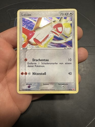 Pokémon karte latias 10 - latias, 4/10