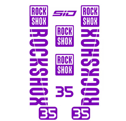 Rock shox federgabel sticker - shox,