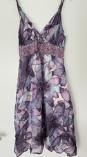 Halluber Kleid 36 aus Seiden