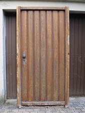 Haustür aus Massivholz, Anfang 1960er