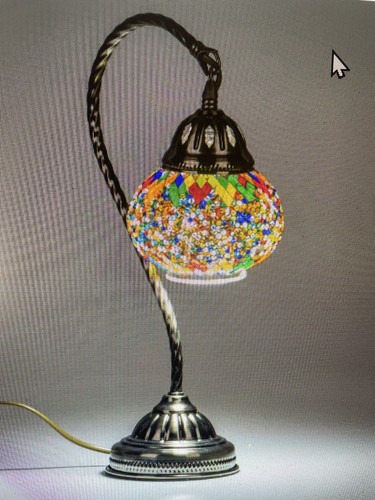Tischlampe mosaik hängend - mosaik,