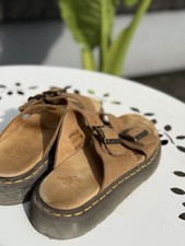 Dr. Martens Sandalen – Echtleder, braun, Größe ca. 39/40