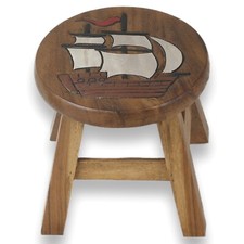 Kinderhocker Holzhocker