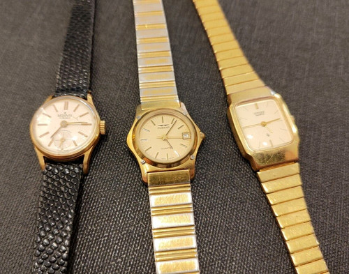 Lot vintage damenuhren - 3,