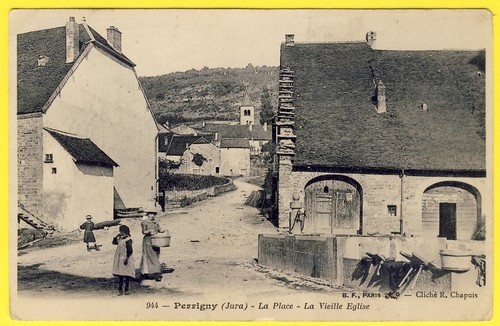 Cpa perrigny la - cpa,