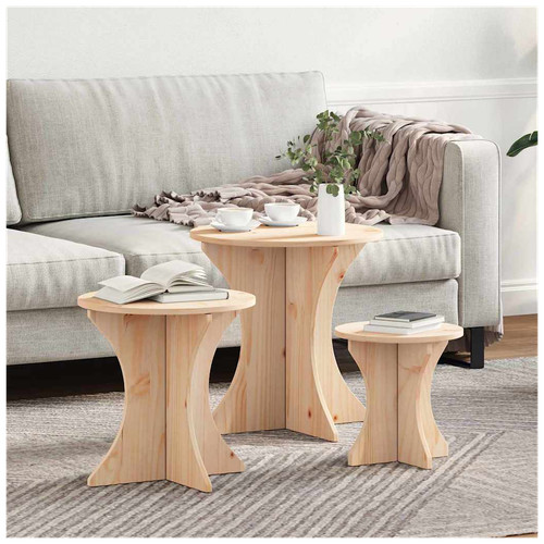 Couchtisch natur kiefer massiv - kiefer,