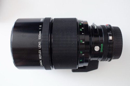 Canon reflex lens 500mm - canon,