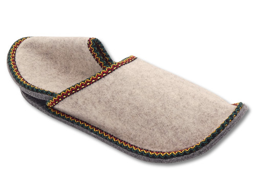 Gästepantoffel beige - gästepantoffel,
