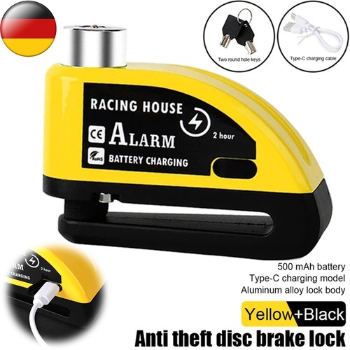 Motorrad fahrrad schloss alarm - motorrad,