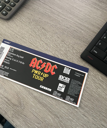 Acdc ticket stehplatz - ticket,