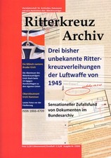 Ritterkreuz Archiv - Ausgabe