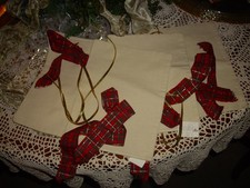 4 Stk Leinenbeutel Leinensack