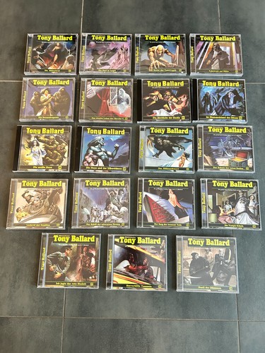 Tony ballard hörspiel cds - tony,