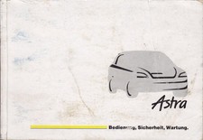 Opel Astra Bedienungsanleitung Stand: Oktober 2000
