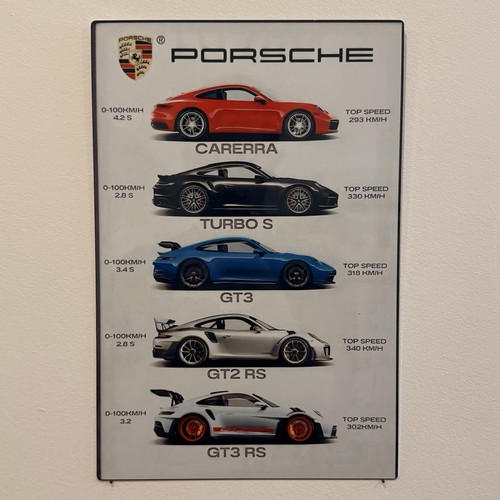Blechschild porsche - blechschild,
