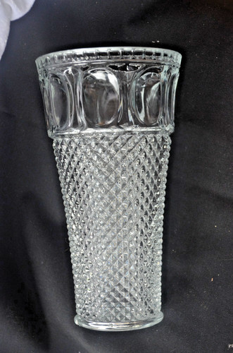 Vintage hohe vase glas - hohe,