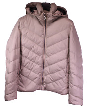 G-Star Damen Daunen Jacke beige Gr. XL Namic Lite kurz Kapuze slim fit TH4