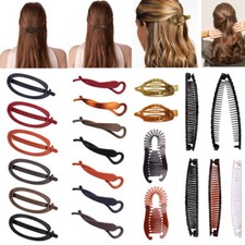 Banane Haarspange Gerste-Twist