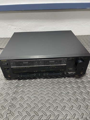 Sanyo 8300 doppel cassett - sanyo, rd