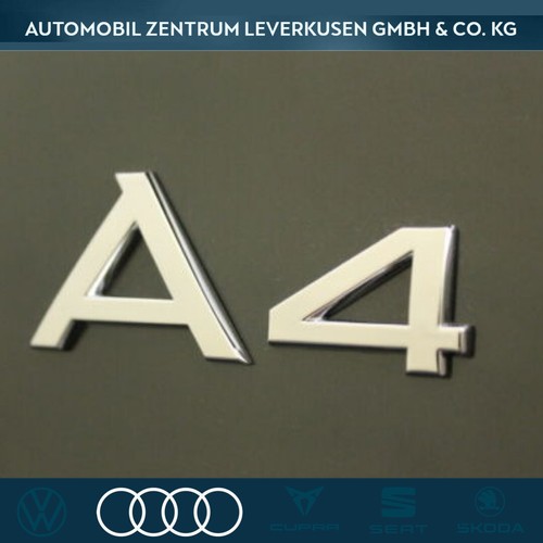 Original audi schriftzug - a4,