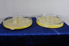 2 x Original DDR Servierplatte