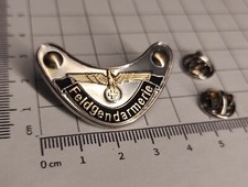 PIN/Anstecker FELDGENDARMERIE, Kettenhunde (Militaria,Wehrmacht,Nostalgie) NEU