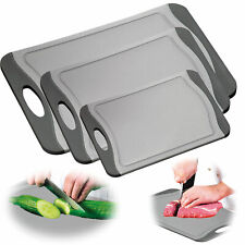 Tranchierbrett Servierbrett Schneidebrett Griff rutschfest Saftrille Küchenbrett