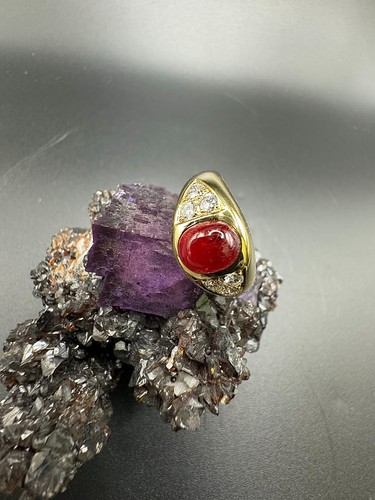 Ring 750 gold karat - ring, 18