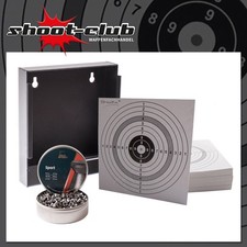 Kugelfang Zielscheiben Diabolos Set H&N SPORT Diabolos Kal. 4,5mm