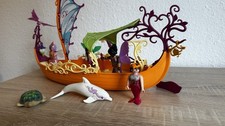 PLAYMOBIL 71596 Romantisches Feenschiff+zusätzlicher Meerjungfrau & Schildkröte 