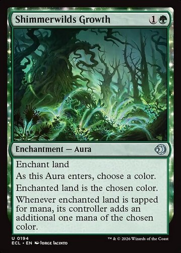 Mtg shimmerwilds growth - 4x,