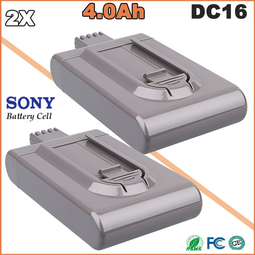 4000mah für dyson dc16 - 2x,