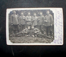Feldpost 1. WK Pfeife rauchende Soldaten 1915