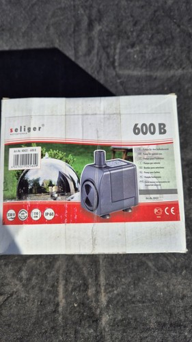 Seliger wasserpumpe 600 - seliger,