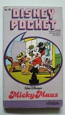 Disney Pocket Nr.10 von 1988 Micky Maus - Z1-2 Comic-Taschenbuch Ehapa