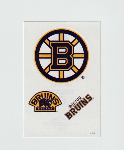 Boston bruins aufkleber set - aufkleber, /