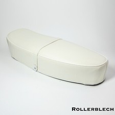 Vespa Sitzbank beige weiß