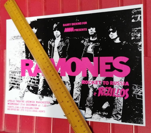 The ramones size - a4,