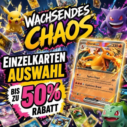 Pokemon wachsendes chaos tcg - pokemon,