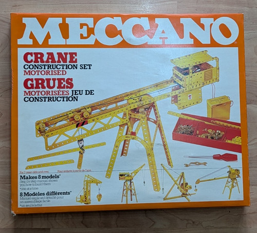 Meccano krahn bausatz - meccano, dem