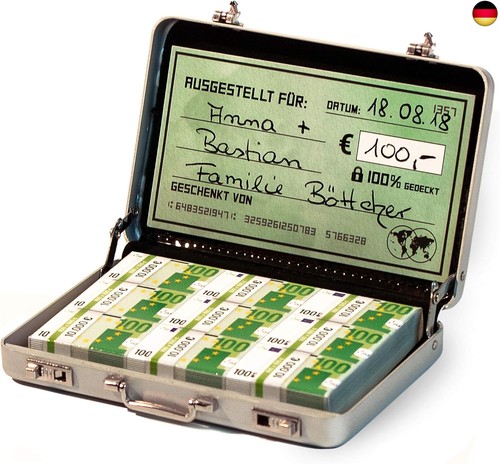 Geldkoffer als geldgeschenk - als,