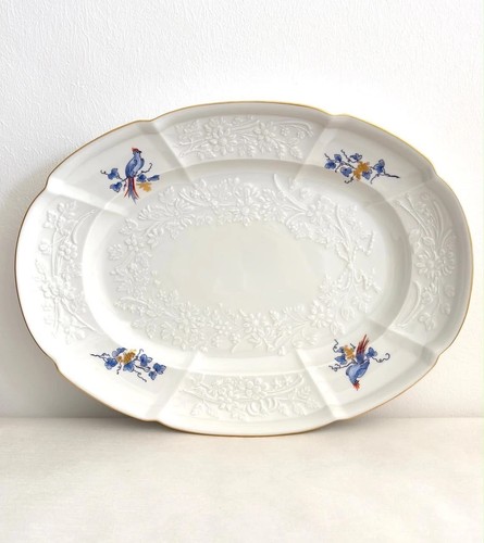 Meissen servierplatte vogel - meissen,