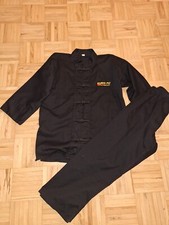 Wing Tsun Trainingsanzug schwarz Gr. 2 / 150