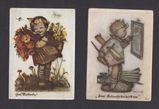 2   Hummel Postkarten ,   1  x   Poststempel  von  1938 - 1 x   nur datiert 1950