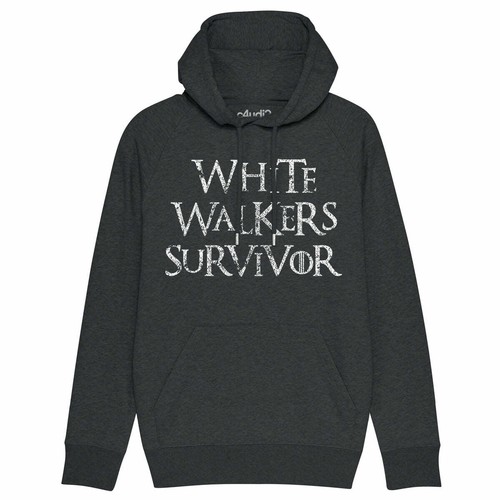 Hoodie white walkers survivor - hoodie,