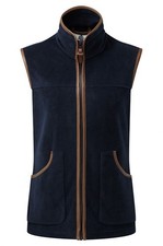 Fleece Weste blau Men |