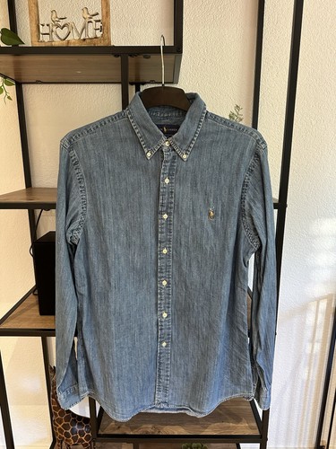 Ralph lauren jeanshemd slim - jeanshemd,