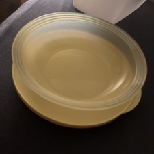Tupperware Junge Welle Servierschale flach 400 ml gelb