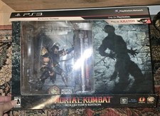 Mortal Kombat Kollectors Edition PS3 USA Version Ohne Spiel Collectors Edition 