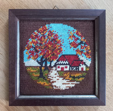Gobelin stickbild herbst mit - gobelin-stickbild, "herbst"